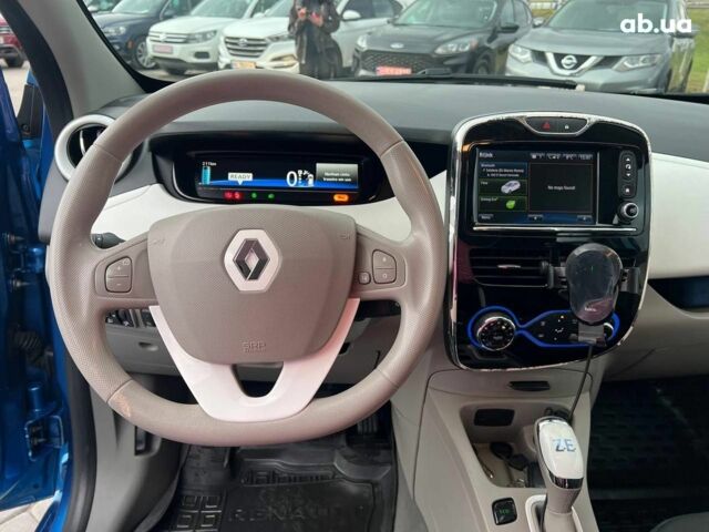 Синий Рено Зое, объемом двигателя 0 л и пробегом 55 тыс. км за 11490 $, фото 20 на Automoto.ua