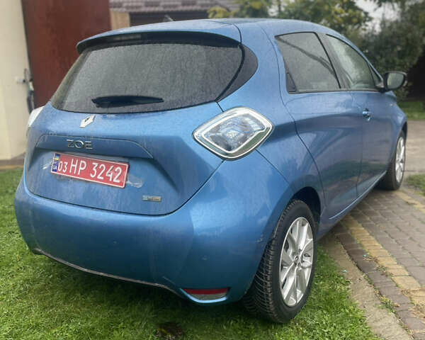 Рено Зое 2019 в Ковель на Automoto.ua Синий Рено Зое, объемом двигателя 0 л и пробегом 67 тыс. км за 8900 $, фото 3 на Automoto.ua