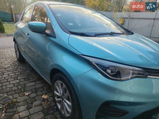 Синий Рено Зое, объемом двигателя 0 л и пробегом 30 тыс. км за 12100 $, фото 2 на Automoto.ua