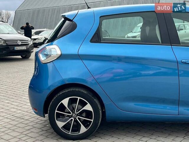 Синий Рено Зое, объемом двигателя 0 л и пробегом 55 тыс. км за 11490 $, фото 9 на Automoto.ua