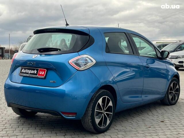 Синий Рено Зое, объемом двигателя 0 л и пробегом 55 тыс. км за 11490 $, фото 8 на Automoto.ua