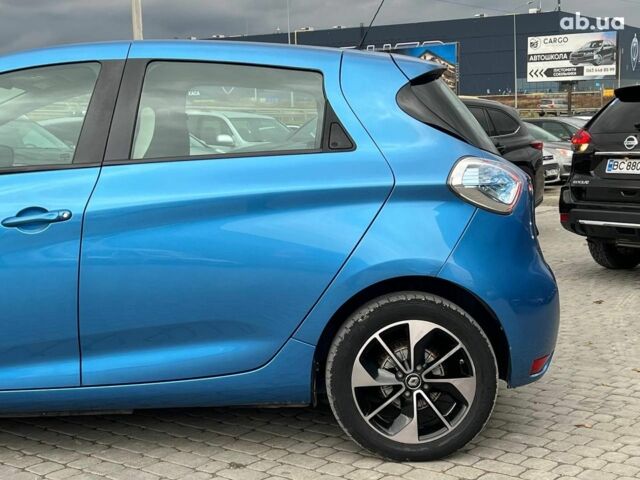 Синий Рено Зое, объемом двигателя 0 л и пробегом 55 тыс. км за 11490 $, фото 5 на Automoto.ua