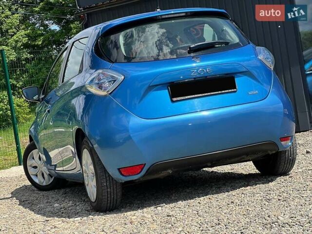 Синий Рено Зое, объемом двигателя 0 л и пробегом 47 тыс. км за 9599 $, фото 4 на Automoto.ua