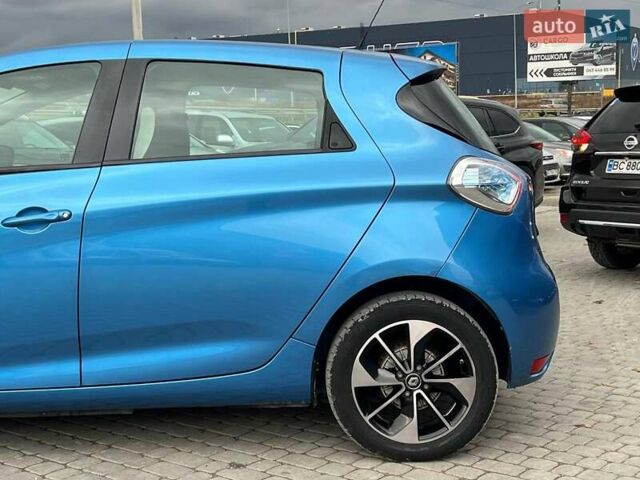 Синий Рено Зое, объемом двигателя 0 л и пробегом 55 тыс. км за 11490 $, фото 5 на Automoto.ua