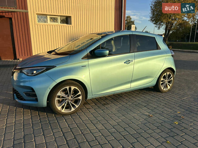 Синий Рено Зое, объемом двигателя 0 л и пробегом 59 тыс. км за 13900 $, фото 13 на Automoto.ua