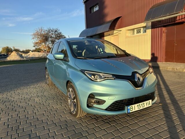 Синий Рено Зое, объемом двигателя 0 л и пробегом 60 тыс. км за 13800 $, фото 4 на Automoto.ua