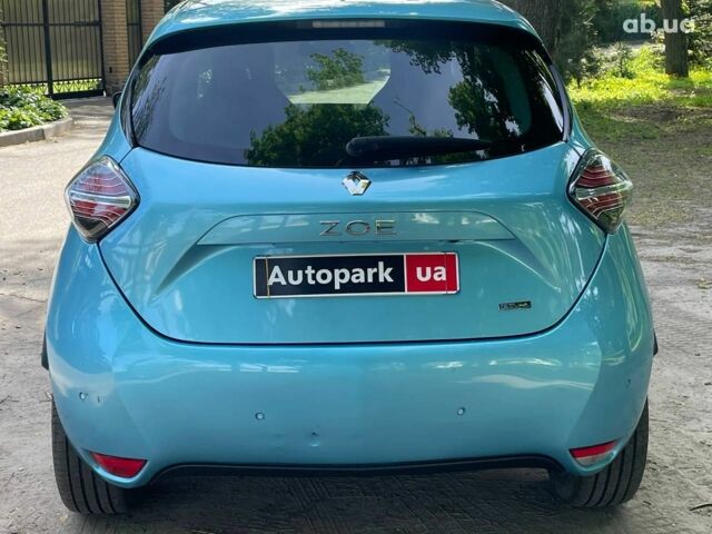 Синий Рено Зое, объемом двигателя 0 л и пробегом 83 тыс. км за 13890 $, фото 6 на Automoto.ua