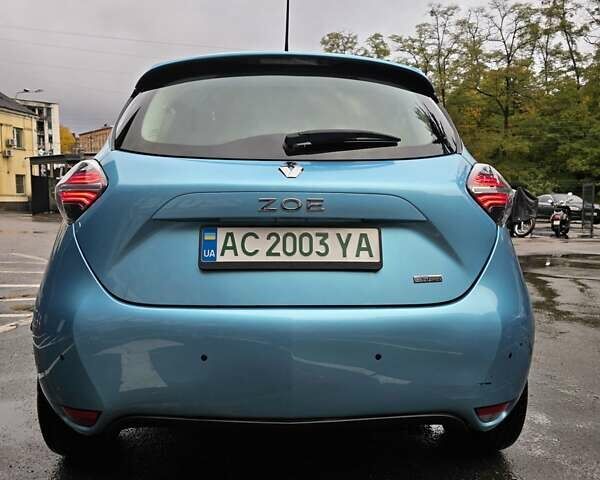 Синій Рено Зое, об'ємом двигуна 0 л та пробігом 58 тис. км за 13000 $, фото 6 на Automoto.ua