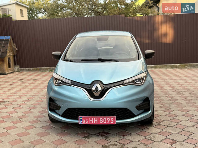 Синий Рено Зое, объемом двигателя 0 л и пробегом 87 тыс. км за 10999 $, фото 2 на Automoto.ua