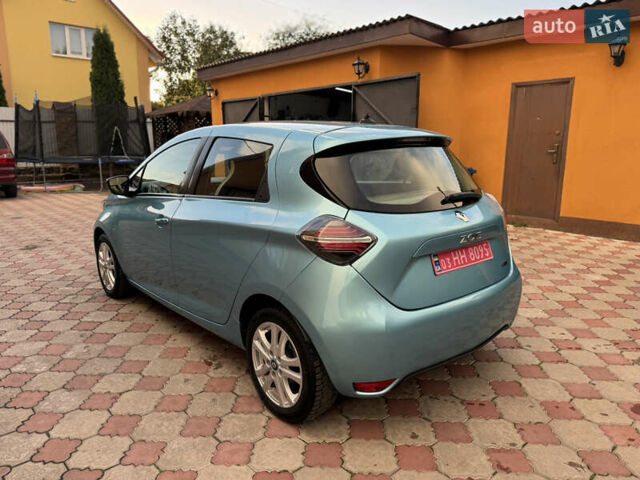 Синій Рено Зое, об'ємом двигуна 0 л та пробігом 87 тис. км за 10999 $, фото 7 на Automoto.ua