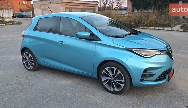 Синий Рено Зое, объемом двигателя 0 л и пробегом 85 тыс. км за 13999 $, фото 2 на Automoto.ua