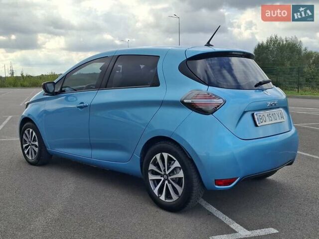 Синий Рено Зое, объемом двигателя 0 л и пробегом 25 тыс. км за 11800 $, фото 9 на Automoto.ua