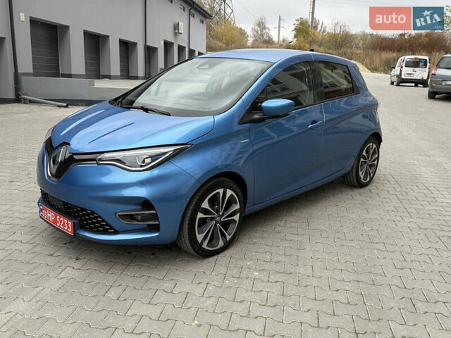 Синий Рено Зое, объемом двигателя 0 л и пробегом 75 тыс. км за 13300 $, фото 4 на Automoto.ua