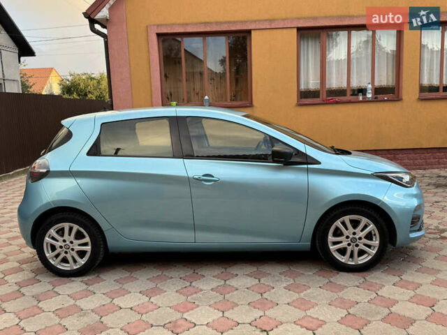 Синий Рено Зое, объемом двигателя 0 л и пробегом 80 тыс. км за 11499 $, фото 3 на Automoto.ua