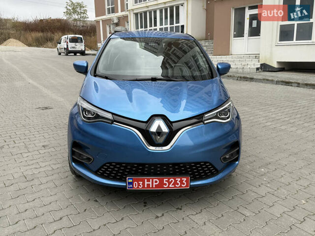 Синий Рено Зое, объемом двигателя 0 л и пробегом 75 тыс. км за 13300 $, фото 2 на Automoto.ua