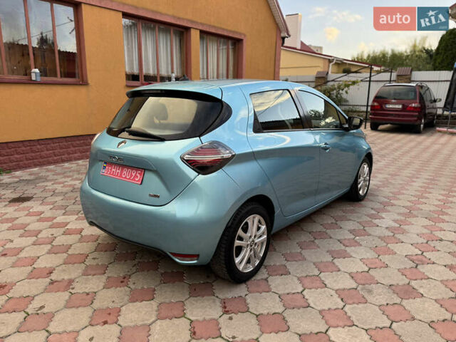 Синій Рено Зое, об'ємом двигуна 0 л та пробігом 87 тис. км за 11499 $, фото 5 на Automoto.ua