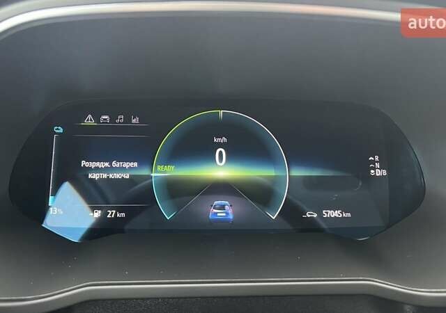 Синій Рено Зое, об'ємом двигуна 0 л та пробігом 57 тис. км за 12300 $, фото 14 на Automoto.ua