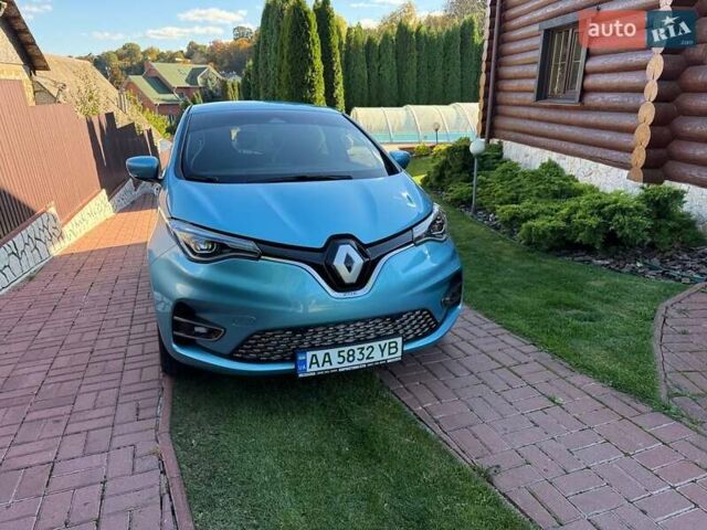 Синий Рено Зое, объемом двигателя 0 л и пробегом 39 тыс. км за 13700 $, фото 9 на Automoto.ua
