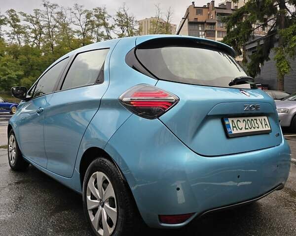 Синій Рено Зое, об'ємом двигуна 0 л та пробігом 58 тис. км за 13000 $, фото 5 на Automoto.ua