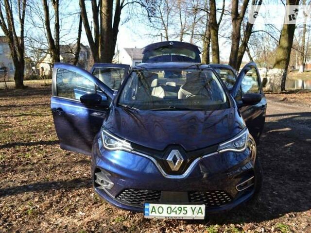 Синій Рено Зое, об'ємом двигуна 0 л та пробігом 43 тис. км за 21000 $, фото 7 на Automoto.ua