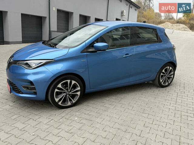 Синий Рено Зое, объемом двигателя 0 л и пробегом 75 тыс. км за 13300 $, фото 5 на Automoto.ua