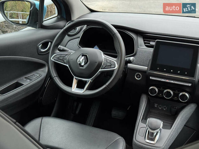 Синий Рено Зое, объемом двигателя 0 л и пробегом 56 тыс. км за 12999 $, фото 8 на Automoto.ua