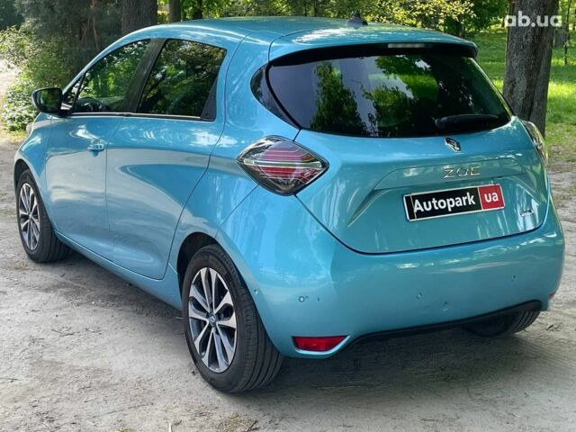 Синий Рено Зое, объемом двигателя 0 л и пробегом 83 тыс. км за 13890 $, фото 26 на Automoto.ua