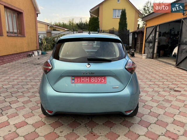 Синий Рено Зое, объемом двигателя 0 л и пробегом 80 тыс. км за 11499 $, фото 5 на Automoto.ua