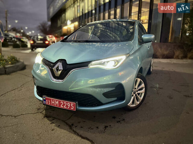 Синій Рено Зое, об'ємом двигуна 0 л та пробігом 90 тис. км за 12900 $, фото 1 на Automoto.ua