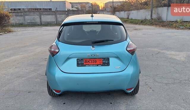 Синий Рено Зое, объемом двигателя 0 л и пробегом 85 тыс. км за 13999 $, фото 8 на Automoto.ua