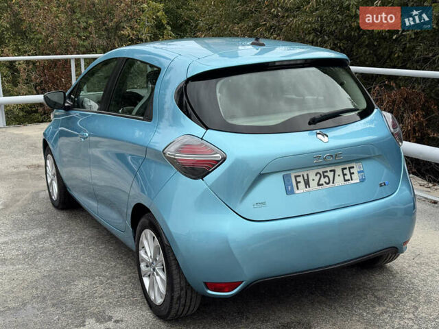 Синий Рено Зое, объемом двигателя 0 л и пробегом 56 тыс. км за 12999 $, фото 5 на Automoto.ua