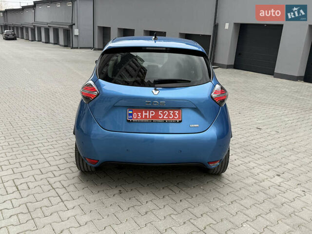 Синий Рено Зое, объемом двигателя 0 л и пробегом 75 тыс. км за 13300 $, фото 11 на Automoto.ua