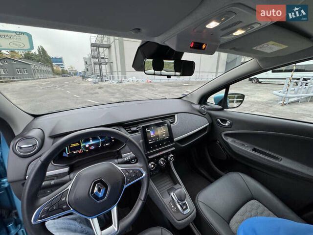 Синий Рено Зое, объемом двигателя 0 л и пробегом 56 тыс. км за 12999 $, фото 24 на Automoto.ua