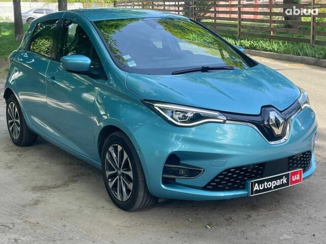 Синий Рено Зое, объемом двигателя 0 л и пробегом 83 тыс. км за 13890 $, фото 2 на Automoto.ua