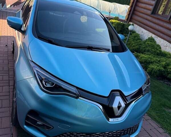 Синий Рено Зое, объемом двигателя 0 л и пробегом 39 тыс. км за 13700 $, фото 20 на Automoto.ua