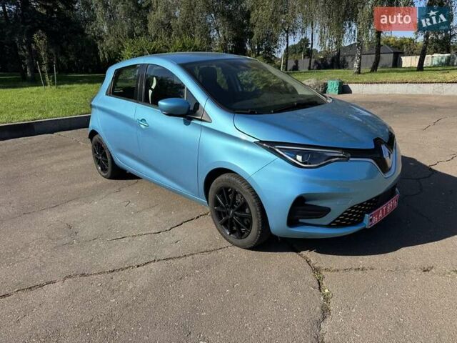 Синий Рено Зое, объемом двигателя 0 л и пробегом 72 тыс. км за 11800 $, фото 1 на Automoto.ua