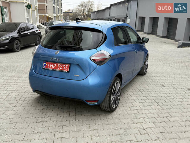 Синий Рено Зое, объемом двигателя 0 л и пробегом 75 тыс. км за 13300 $, фото 12 на Automoto.ua