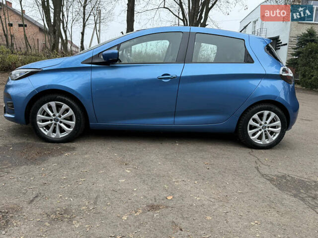 Синий Рено Зое, объемом двигателя 0 л и пробегом 120 тыс. км за 11500 $, фото 3 на Automoto.ua