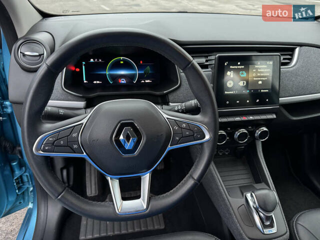 Синий Рено Зое, объемом двигателя 0 л и пробегом 56 тыс. км за 12999 $, фото 17 на Automoto.ua
