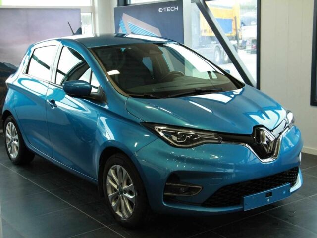 Синий Рено Зое, объемом двигателя 0 л и пробегом 55 тыс. км за 11200 $, фото 1 на Automoto.ua