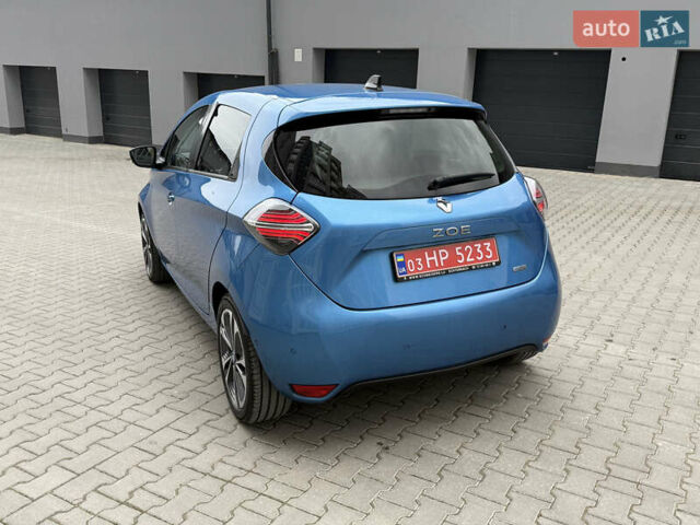 Синий Рено Зое, объемом двигателя 0 л и пробегом 75 тыс. км за 13300 $, фото 10 на Automoto.ua