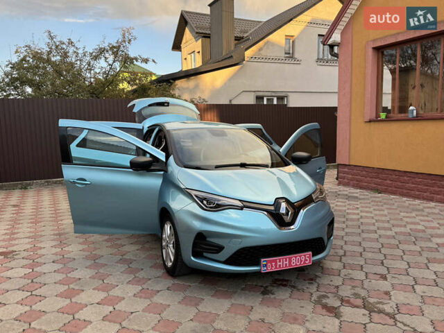 Синий Рено Зое, объемом двигателя 0 л и пробегом 80 тыс. км за 11499 $, фото 21 на Automoto.ua