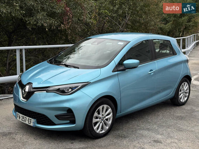 Синий Рено Зое, объемом двигателя 0 л и пробегом 56 тыс. км за 12999 $, фото 7 на Automoto.ua