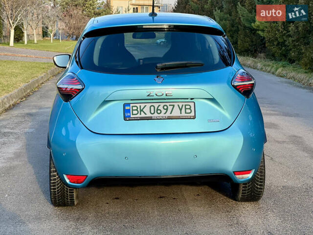 Синий Рено Зое, объемом двигателя 0 л и пробегом 62 тыс. км за 13499 $, фото 19 на Automoto.ua