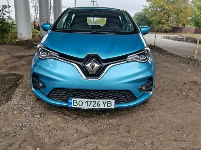 Синий Рено Зое, объемом двигателя 0 л и пробегом 50 тыс. км за 14899 $, фото 26 на Automoto.ua