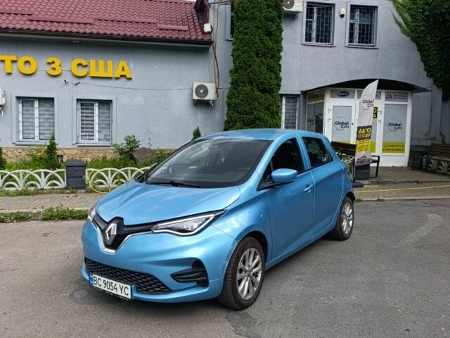 Синий Рено Зое, объемом двигателя 0 л и пробегом 15 тыс. км за 13515 $, фото 3 на Automoto.ua