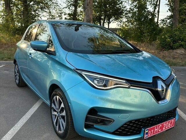 Синий Рено Зое, объемом двигателя 0 л и пробегом 95 тыс. км за 13300 $, фото 3 на Automoto.ua