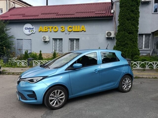 Синий Рено Зое, объемом двигателя 0 л и пробегом 15 тыс. км за 13515 $, фото 4 на Automoto.ua