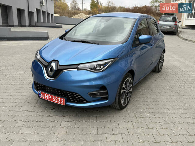 Синий Рено Зое, объемом двигателя 0 л и пробегом 75 тыс. км за 13300 $, фото 3 на Automoto.ua