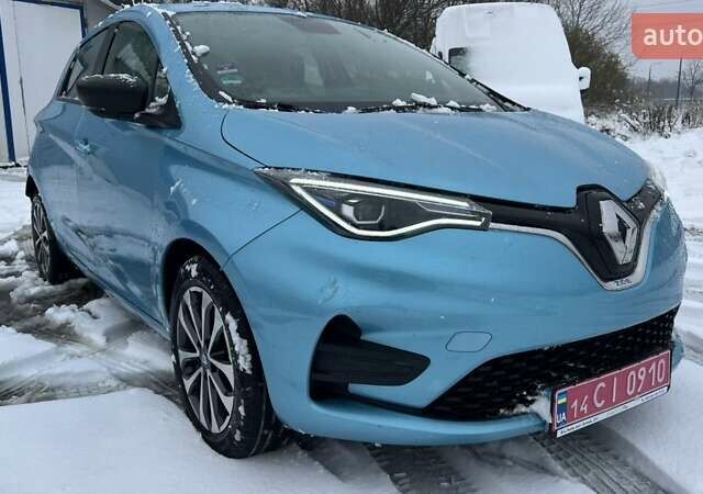 Синій Рено Зое, об'ємом двигуна 0 л та пробігом 57 тис. км за 12300 $, фото 1 на Automoto.ua